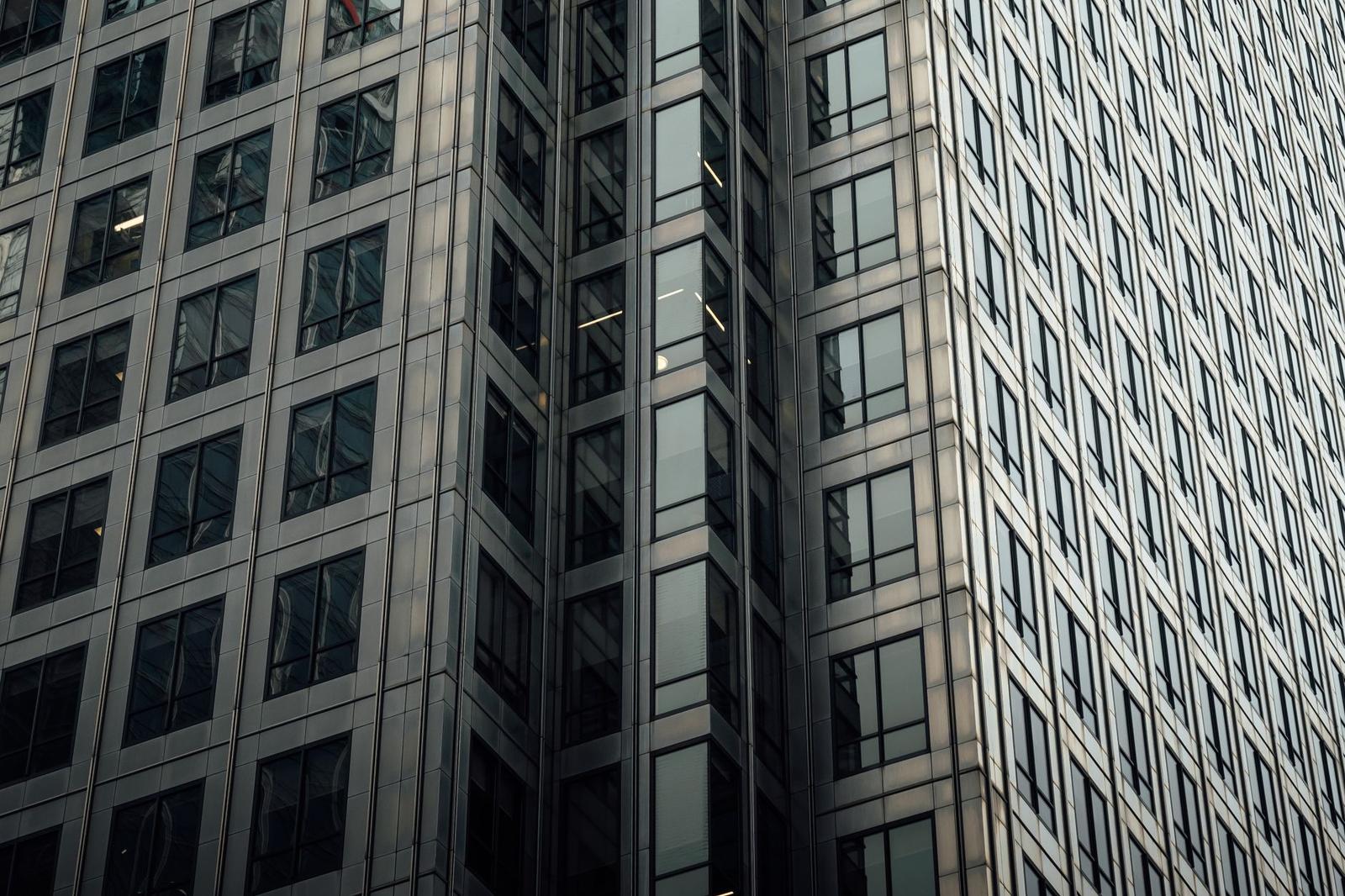 Modern Office Building Facade in London
